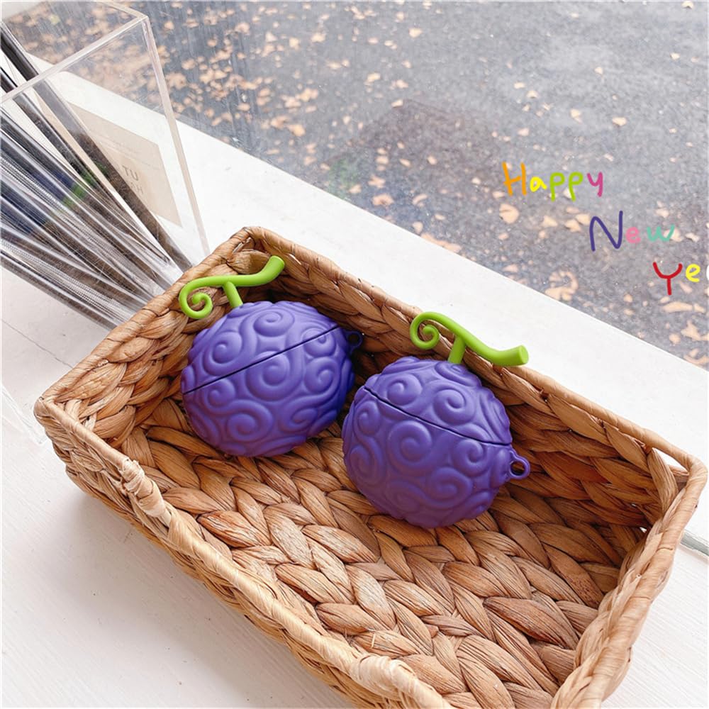 Amazon.co.jp: FAMENG 悪魔の実 イヤホンケース ゴムゴムの実 メラメラ